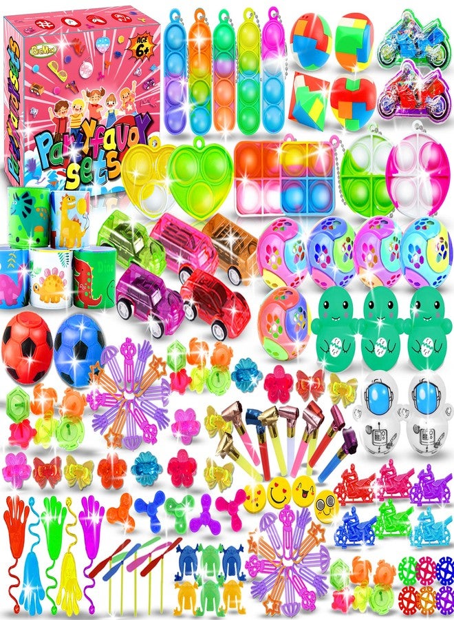 BicMan 150Pcs Party Favors for Kids 3-5 4-8, Fidget Toys Pack, Goodie Bag Stuffers, Carnival Prizes, Treasure Box, Sensory Stress Toy, Prize for Classroom Easter Eggs Fillers - Image 1